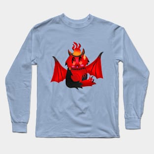 Red Dragon Cat Long Sleeve T-Shirt